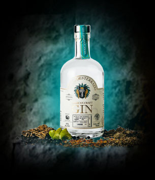 London Dry Gin Bottle