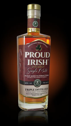 PROUD IRISH SINGLE MALT WHISKEY